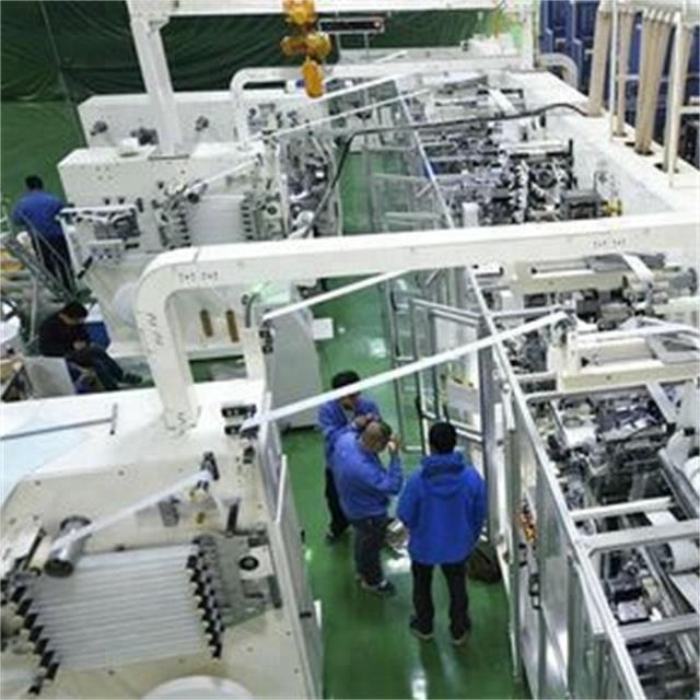 رخيصة مصنعين قابل للتعديل حفاضات الكبار ماكينات تصنيع 