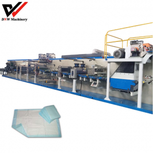 disposable underpad making machine